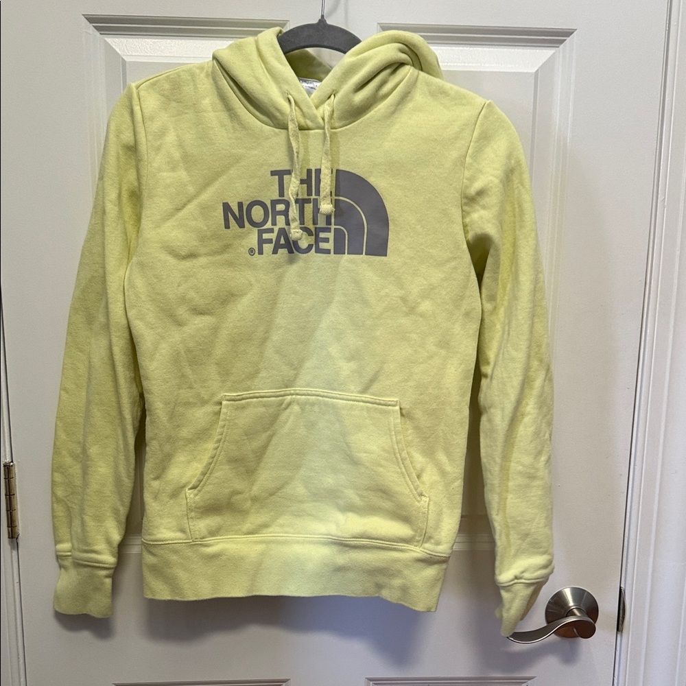 The North Face Pastel Yellow Hoodie